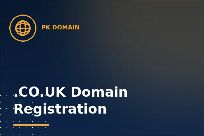 .CO.UK Domain Registration