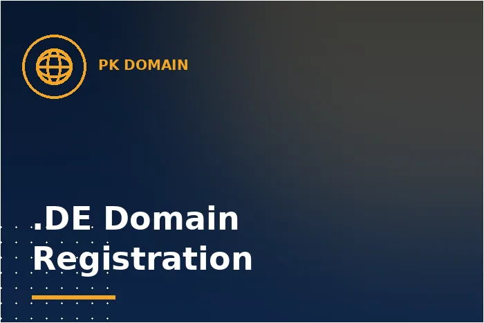 .DE Domain Registration