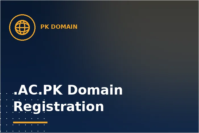 .AC.PK Domain Registration