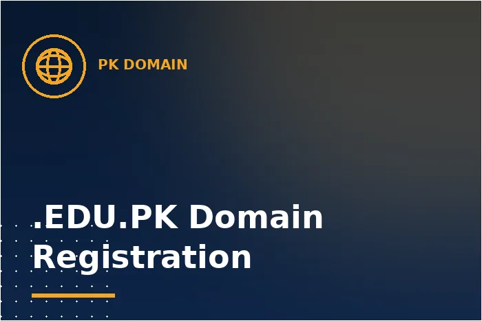 .EDU.PK Domain Registration
