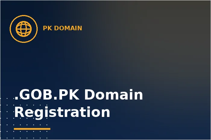 .GOB.PK Domain Registration