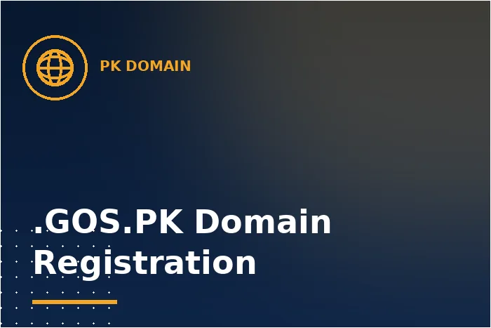.GOS.PK Domain Registration