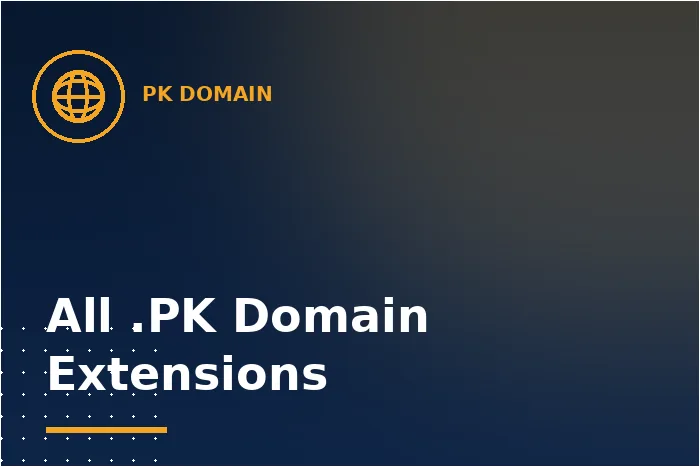 All .PK Domain Extensions