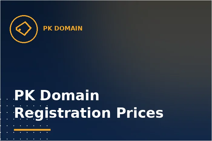 PK Domain Registration Prices