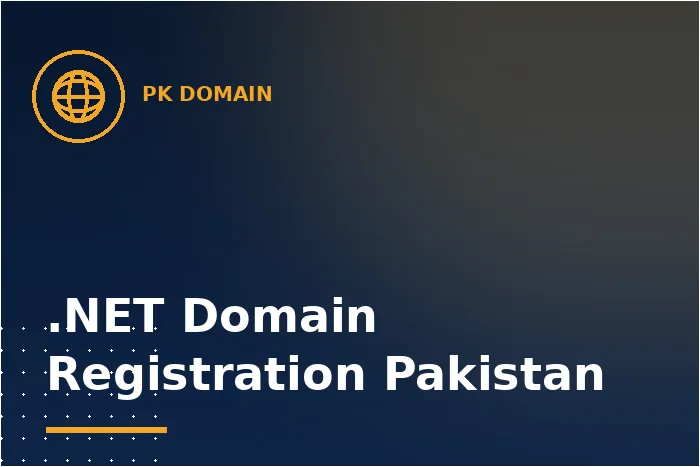 .NET Domain Registration Pakistan