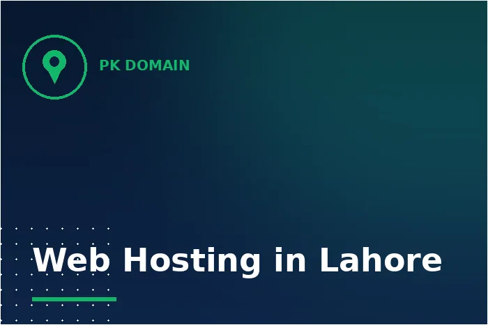 Web Hosting in Lahore